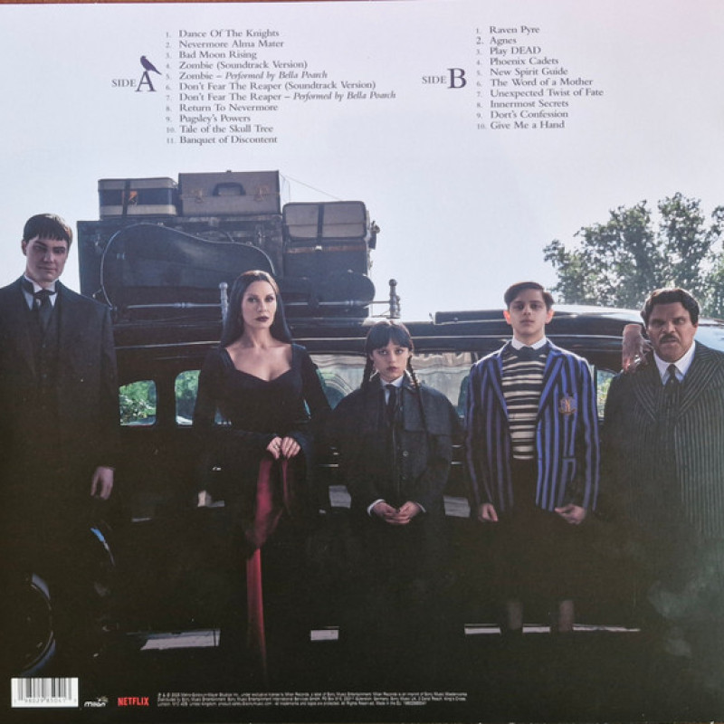 Вінілова платівка  Various, Chris Bacon - Wednesday - Season 2 (Soundtrack Highlights From The Netflix Series) (Vinyl, LP)