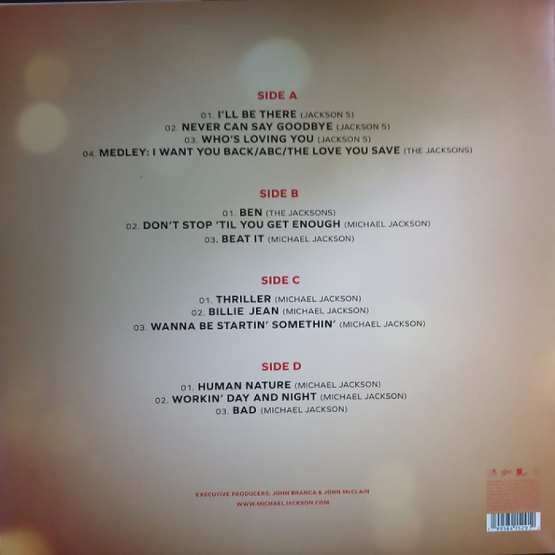 Вінілова платівка  Michael Jackson - Michael (Songs From The Motion Picture) (Vinyl, LP, Album, Compilation)
