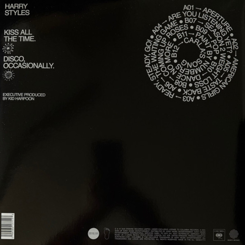 Вінілова платівка  Harry Styles - Kiss All The Time. Disco, Occasionally. (Vinyl, LP, Album, Stereo)