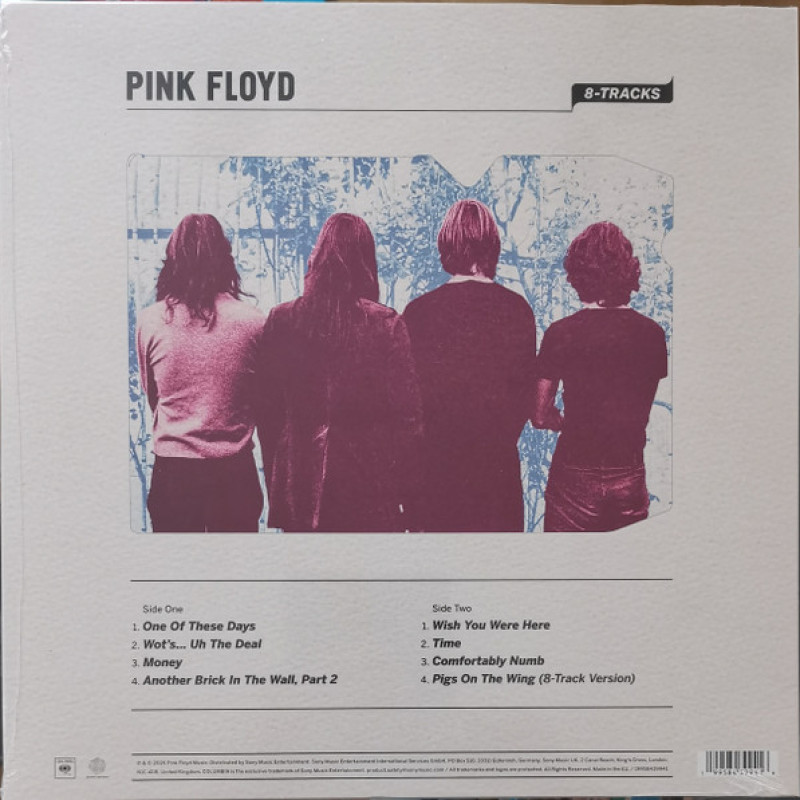 Вінілова платівка  Pink Floyd - 8-Tracks (Vinyl, LP, Compilation)