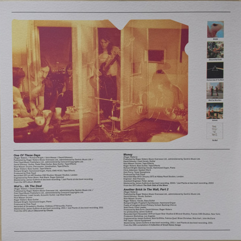 Вінілова платівка  Pink Floyd - 8-Tracks (Vinyl, LP, Compilation)