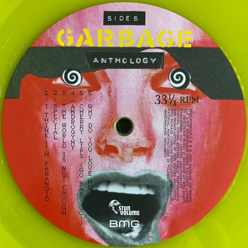 Вінілова платівка  Garbage - Anthology (Vinyl, LP, Compilation, Limited Edition)