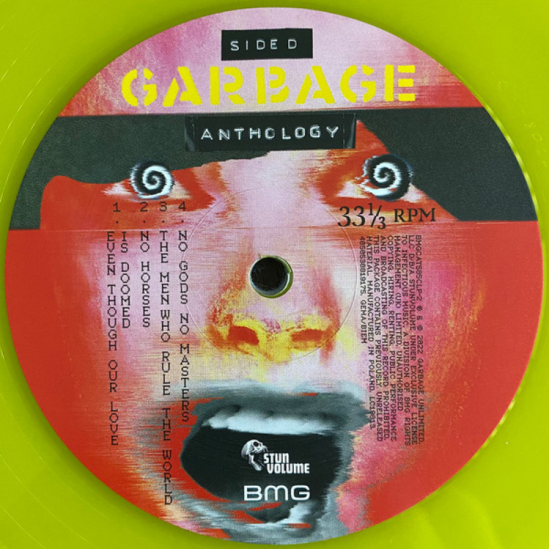 Вінілова платівка  Garbage - Anthology (Vinyl, LP, Compilation, Limited Edition)