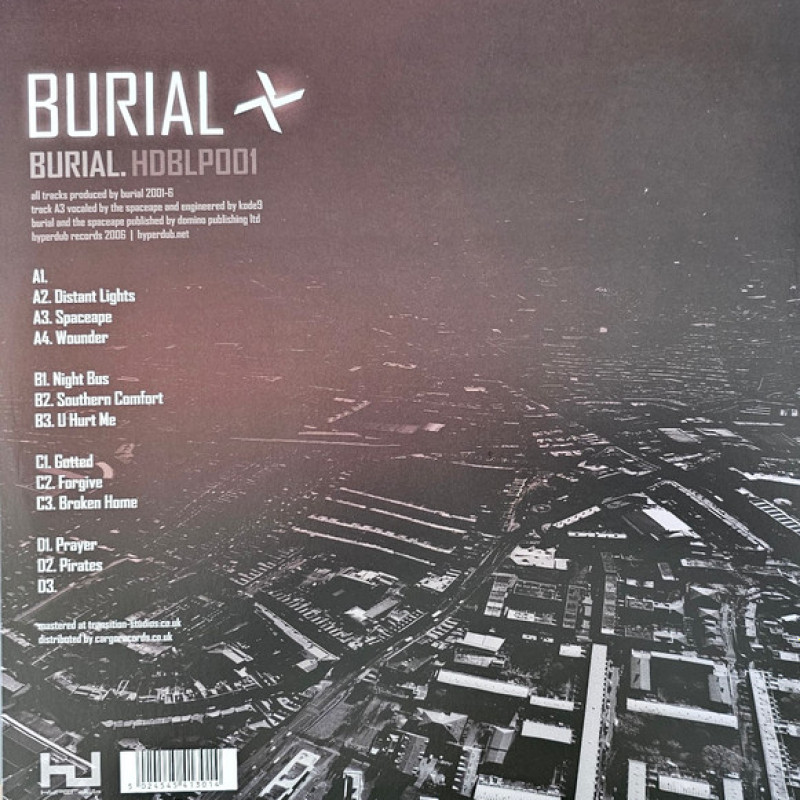 Вінілова платівка  Burial - Burial (Vinyl, 12