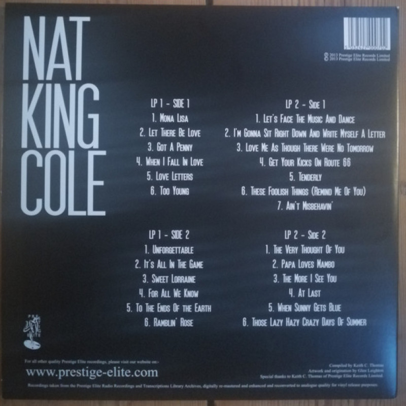 Вінілова платівка  Nat King Cole - 25 Classic Tracks (Vinyl, LP, Compilation, Remastered)