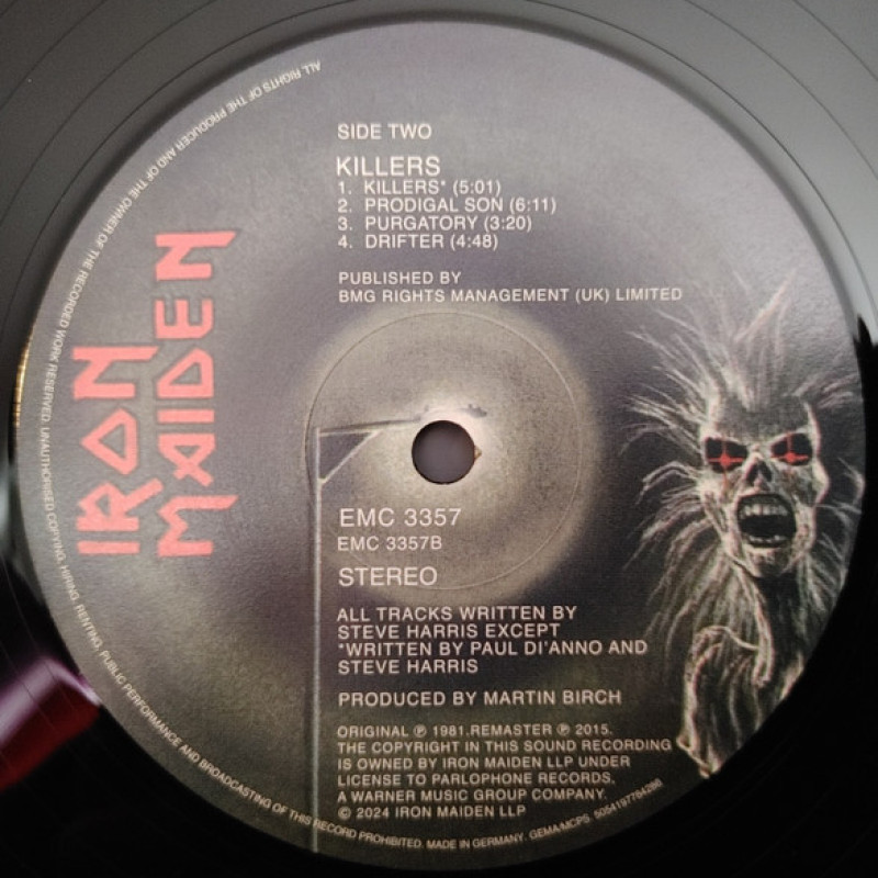 Iron Maiden - Killers (Europe 09 Aug 2024)