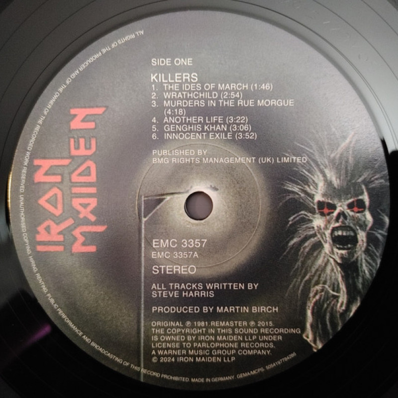 Iron Maiden - Killers (Europe 09 Aug 2024)