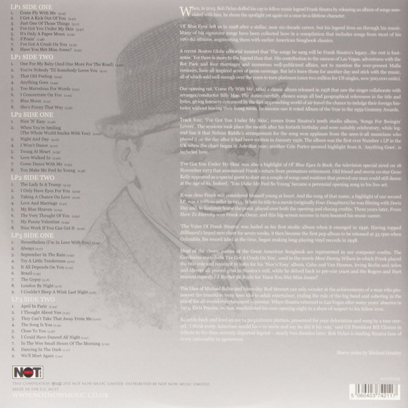 Вінілова платівка  Frank Sinatra - The Platinum Collection (Vinyl, LP, Compilation)
