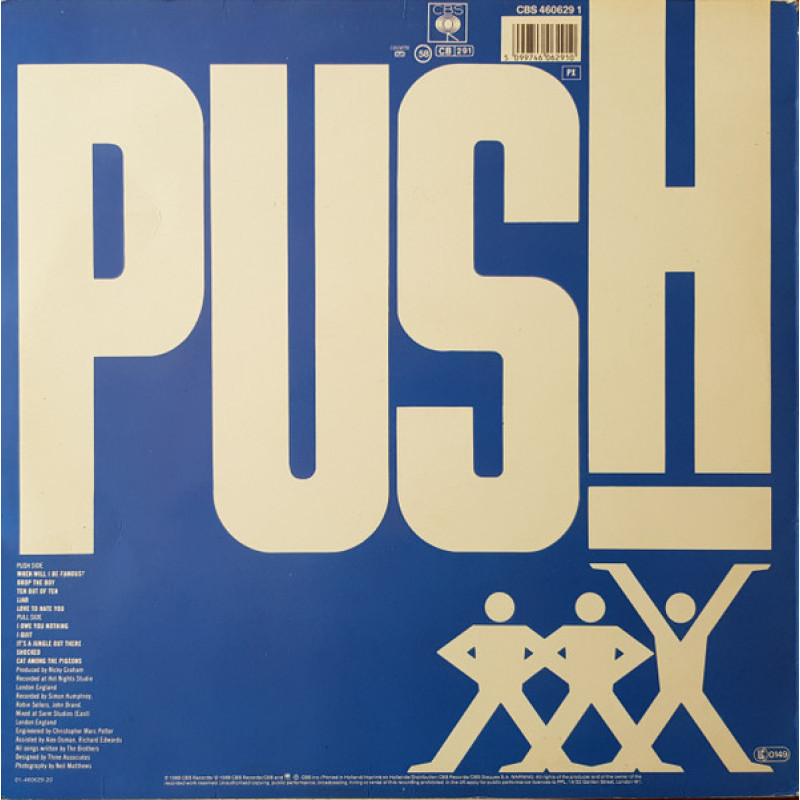 Bros - Push (Europe 1988)
