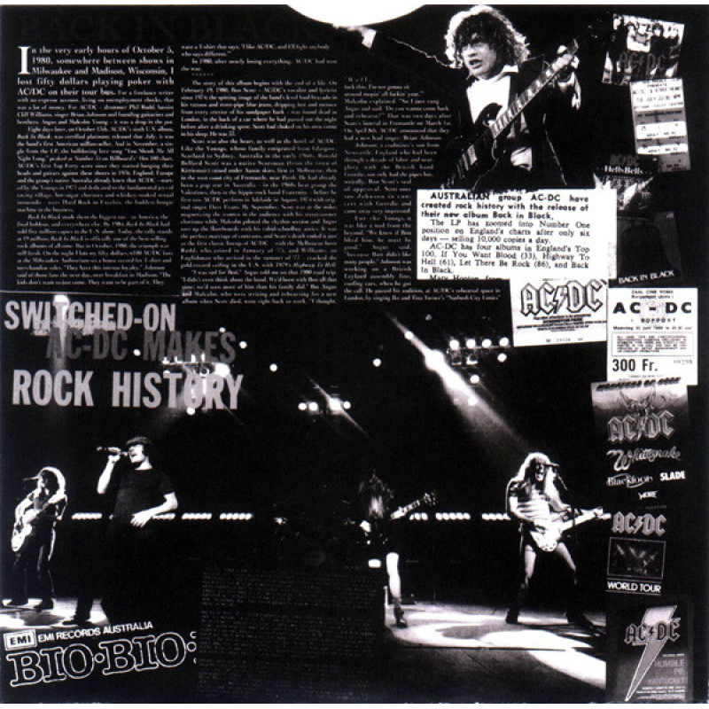 AC/DC - Back In Black (Europe 08 May 2009)