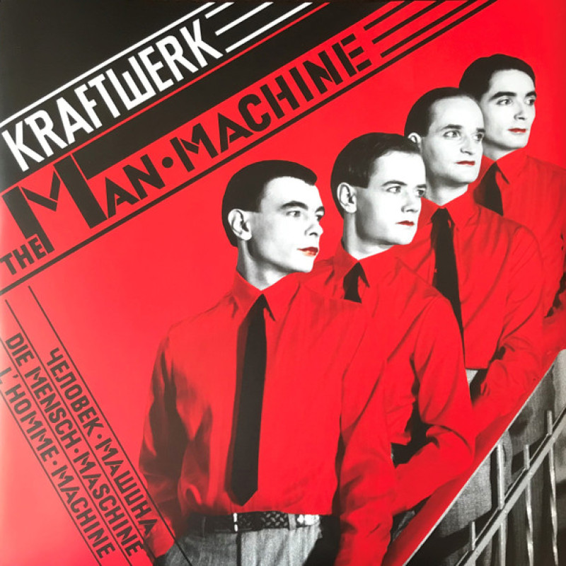 Вінілова платівка  Kraftwerk - The Man•Machine (Vinyl, LP, Album, Reissue, Remastered, Repress)