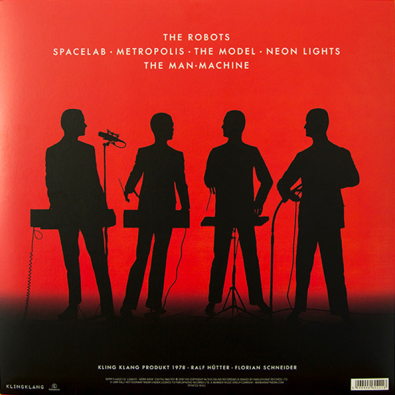 Вінілова платівка  Kraftwerk - The Man•Machine (Vinyl, LP, Album, Reissue, Remastered, Repress)