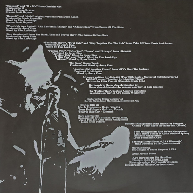 Вінілова платівка  Blink-182 - Greatest Hits (Vinyl, LP, Compilation, Reissue)