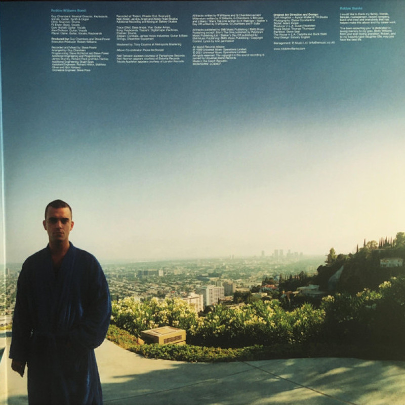 Вінілова платівка  Robbie Williams - I've Been Expecting You (Vinyl, LP, Album, Reissue, Stereo)