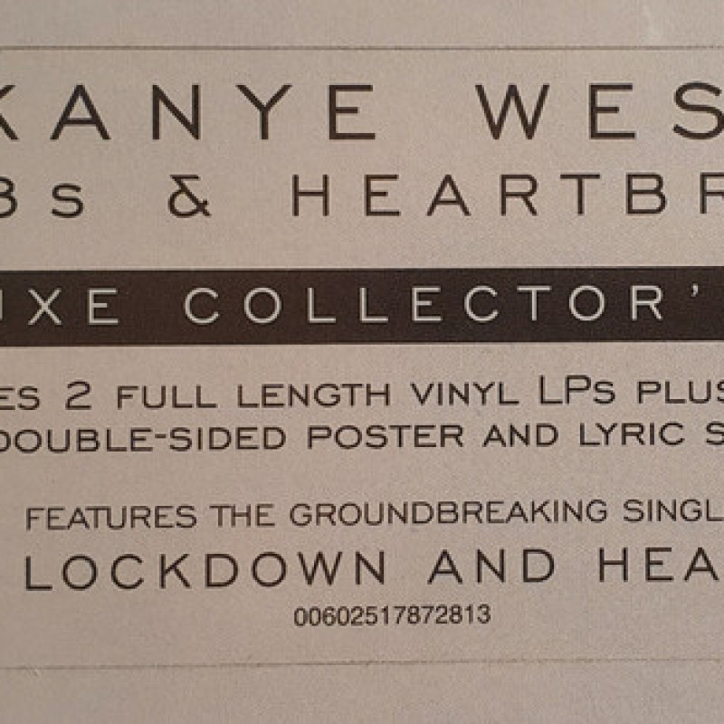 Вінілова платівка  Kanye West - 808s & Heartbreak (Vinyl, LP, Reissue, Album)