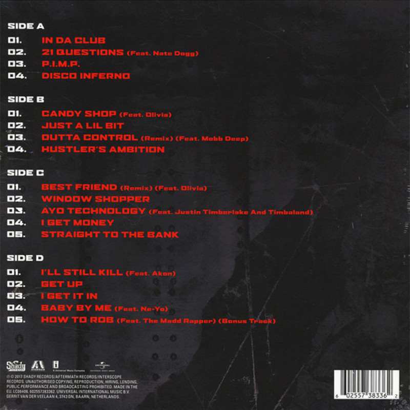 Вінілова платівка  50 Cent - Best Of (Vinyl, LP, Compilation)