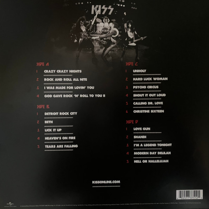 Вінілова платівка  Kiss - Kissworld (The Best Of Kiss) (Vinyl, LP, Compilation)