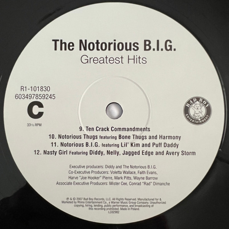 Notorious B.I.G. - Greatest Hits (USA & Europe 2023)