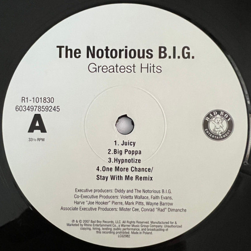 Notorious B.I.G. - Greatest Hits (USA & Europe 2023)