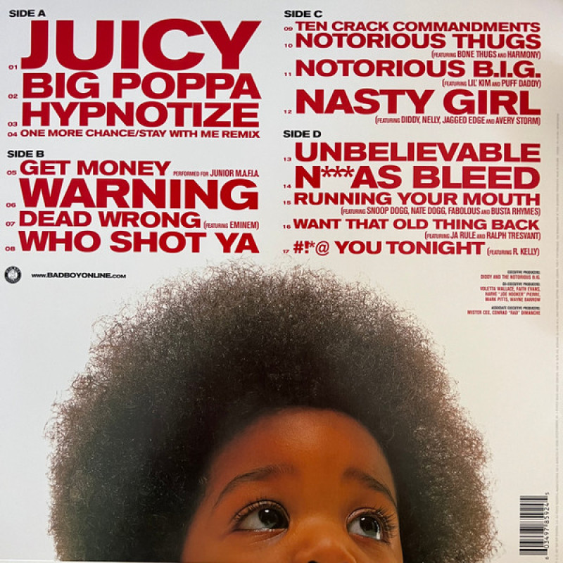 Notorious B.I.G. - Greatest Hits (USA & Europe 2023)
