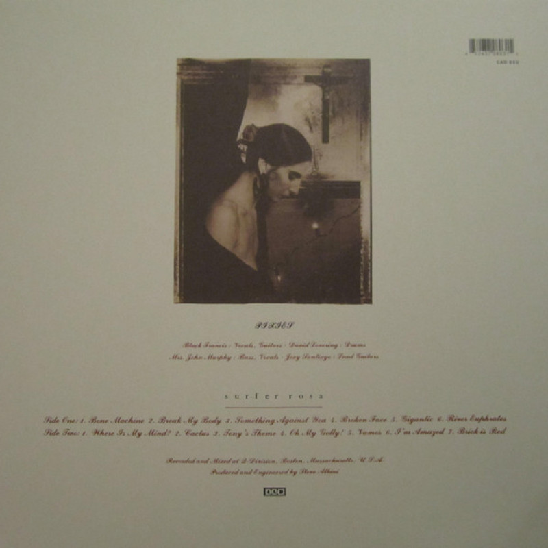 Вінілова платівка  Pixies - Surfer Rosa (Vinyl, LP, Album, Reissue)