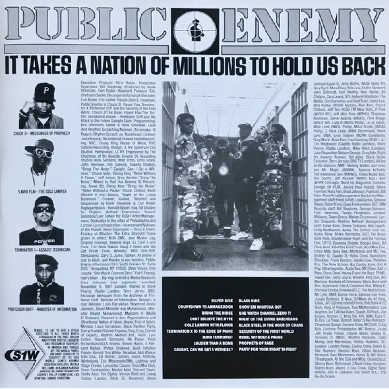 Public Enemy - It Takes A Nation Of Millions To Hold Us Back (Europe 2022)