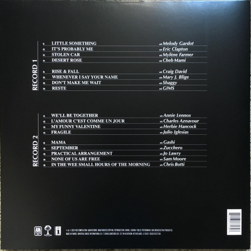 Вінілова платівка  Sting - Duets (Vinyl, LP, Compilation, Stereo)
