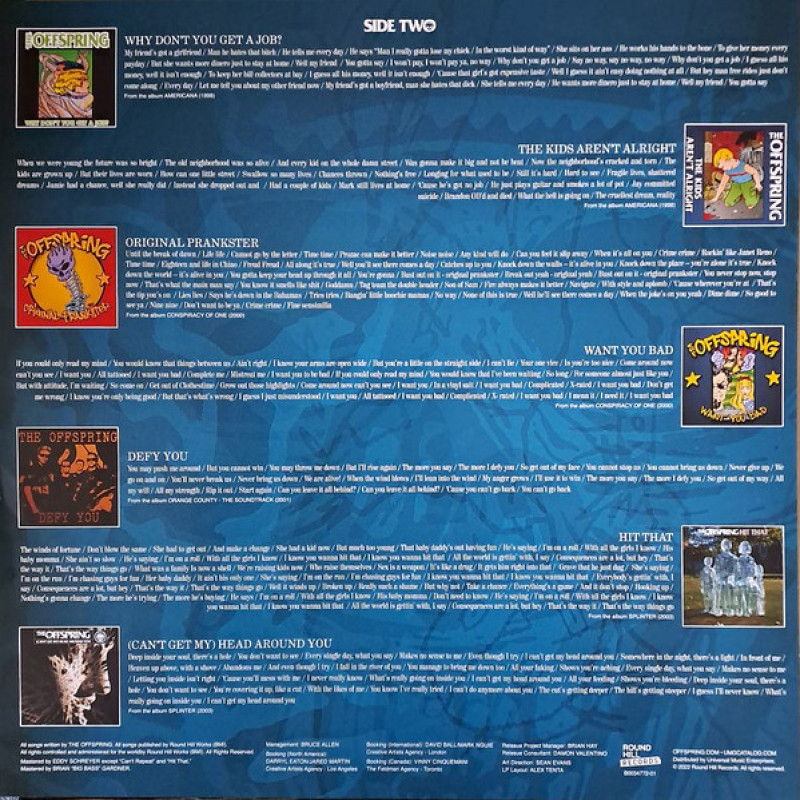 Вінілова платівка  The Offspring - Greatest Hits (Vinyl, LP, Compilation, Reissue)