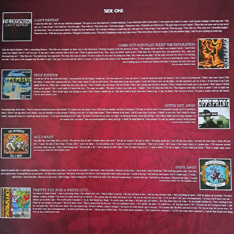Вінілова платівка  The Offspring - Greatest Hits (Vinyl, LP, Compilation, Reissue)