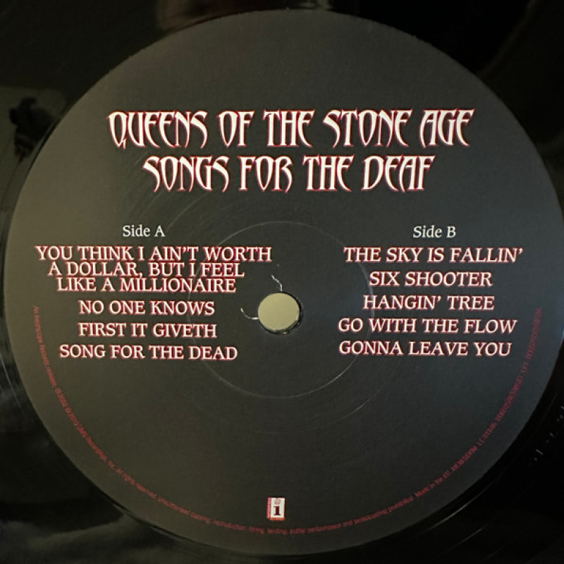 Вінілова платівка  Queens Of The Stone Age - Songs For The Deaf (Vinyl, LP, Album, Reissue)