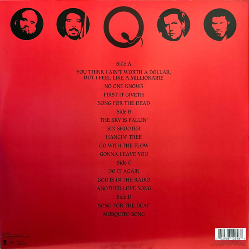 Вінілова платівка  Queens Of The Stone Age - Songs For The Deaf (Vinyl, LP, Album, Reissue)