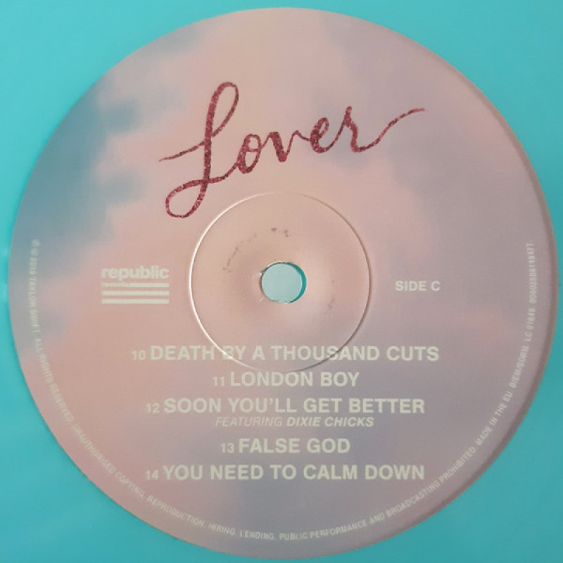 Вінілова платівка  Taylor Swift - Lover (Vinyl, LP)