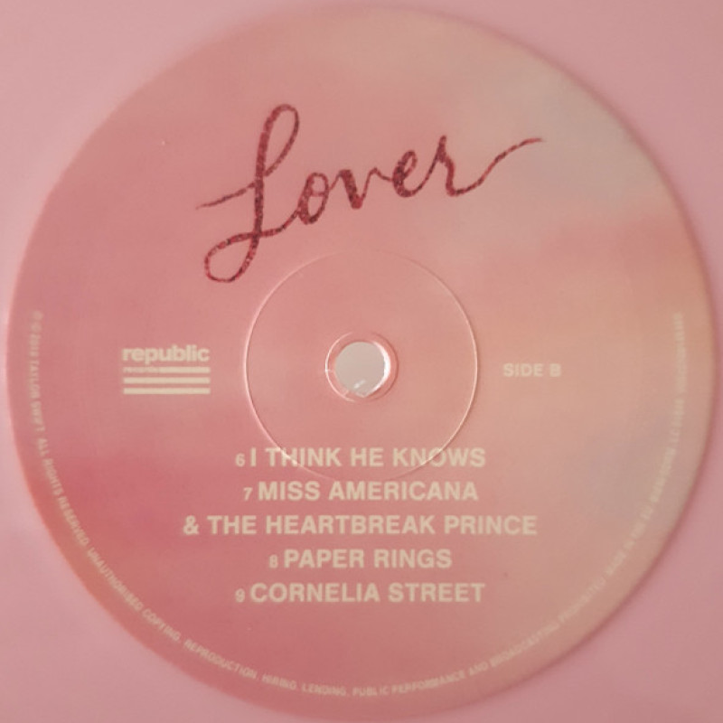 Вінілова платівка  Taylor Swift - Lover (Vinyl, LP)