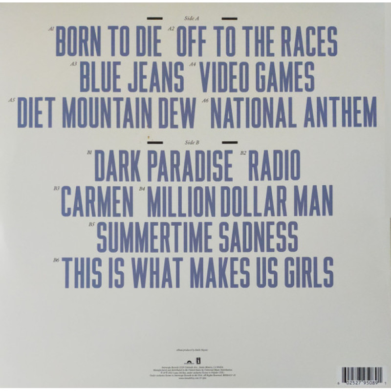 Lana Del Rey - Born To Die (UK, Europe & US)
