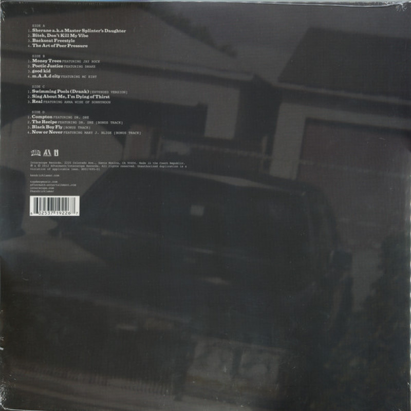 Kendrick Lamar - Good Kid, M.A.A.D City (Europe 2015)