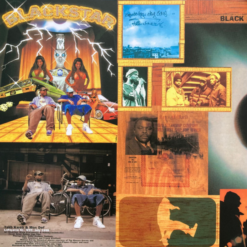 Вінілова платівка  Black Star - Mos Def & Talib Kweli Are Black Star (Vinyl, LP, Album, Limited Edition, Picture Disc, Reissue)