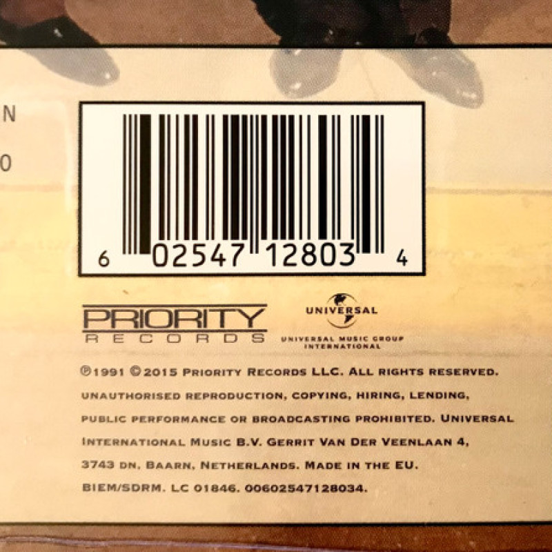Вінілова платівка  Ice Cube - Death Certificate (Vinyl, LP, Album, Reissue)