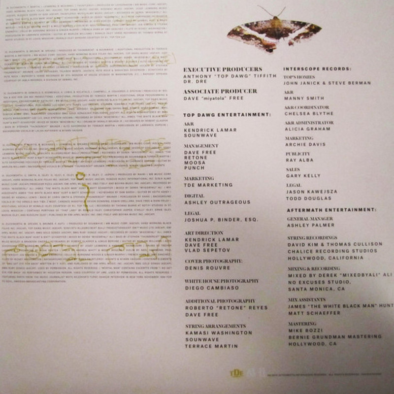 Kendrick Lamar - To Pimp A Butterfly (Europe 2018)