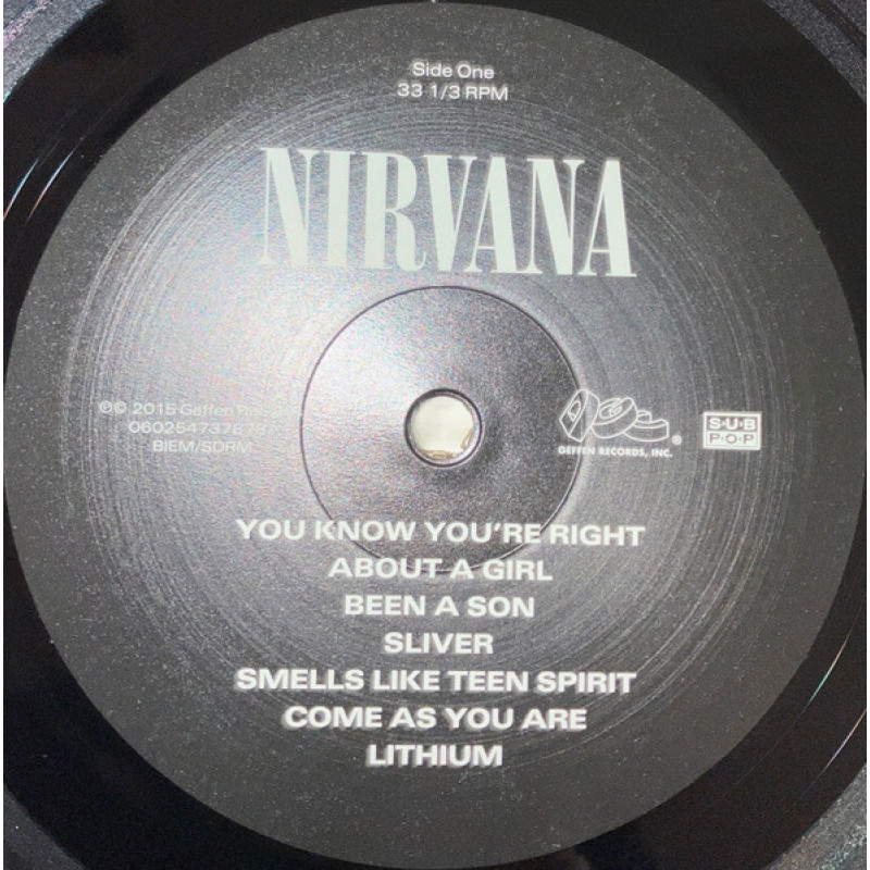 Nirvana - Nirvana (Europe 2015)