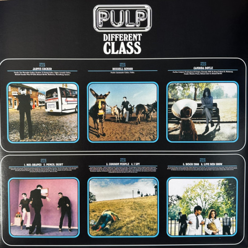 Вінілова платівка  Pulp - Different Class (Vinyl, LP, Album, Reissue)