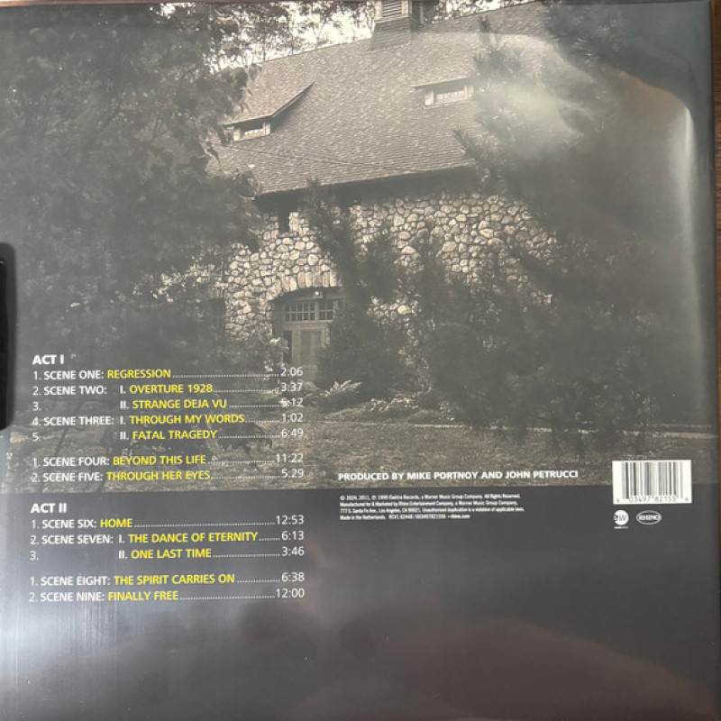 Вінілова платівка  Dream Theater - Metropolis Pt. 2: Scenes From A Memory (Vinyl, LP, Album, Limited Edition, Reissue, Repress, Stereo)