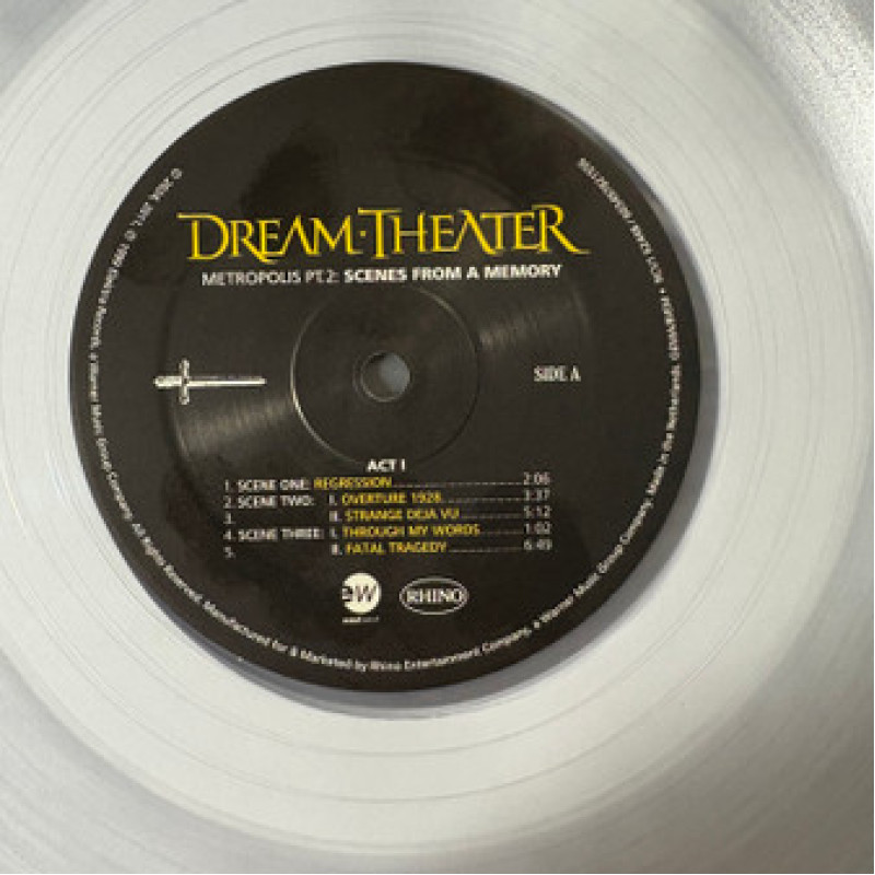Вінілова платівка  Dream Theater - Metropolis Pt. 2: Scenes From A Memory (Vinyl, LP, Album, Limited Edition, Reissue, Repress, Stereo)
