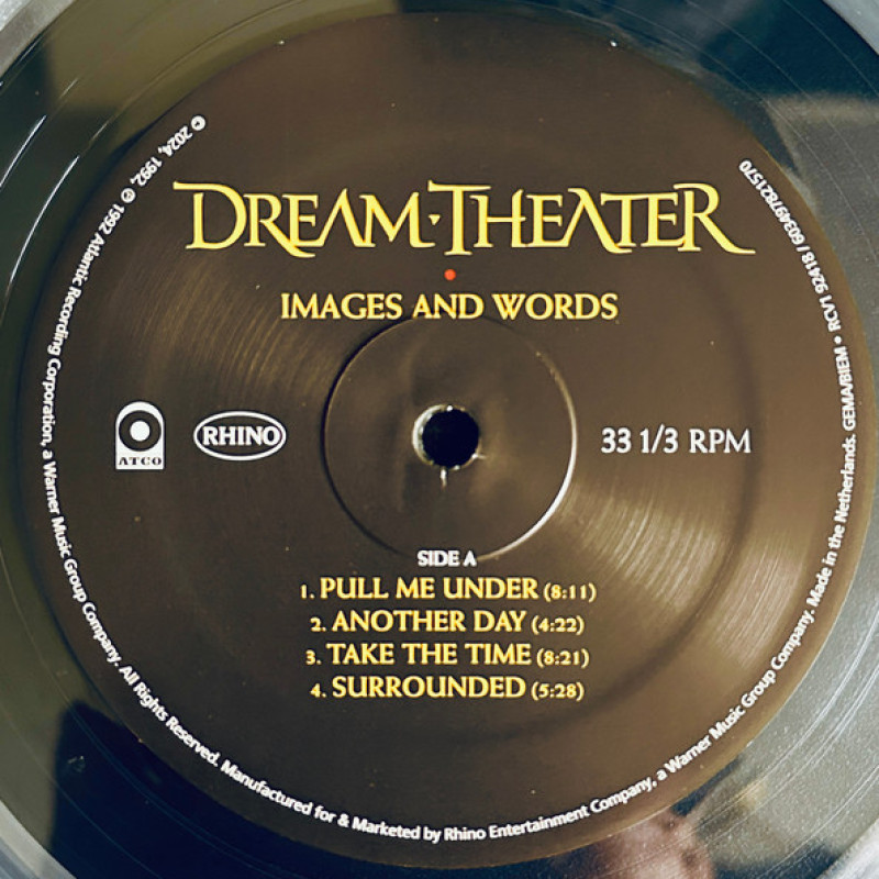 Вінілова платівка  Dream Theater - Images And Words (Vinyl, LP, Album, Limited Edition, Reissue, Repress, Stereo)