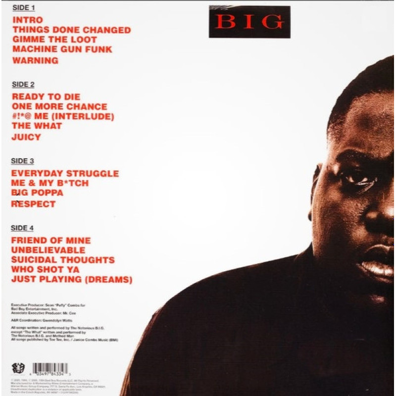 Notorious B.I.G. - Ready To Die (Europe 08 Oct 2021)