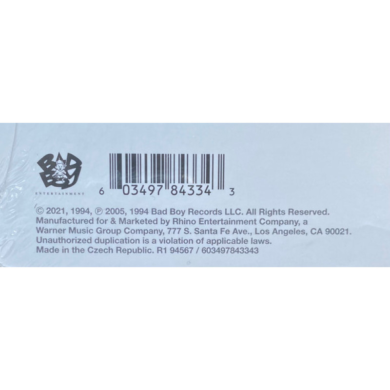 Notorious B.I.G. - Ready To Die (Europe 08 Oct 2021)