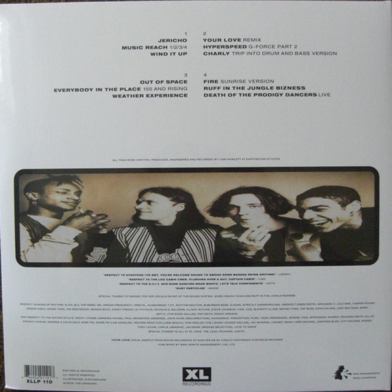 Вінілова платівка  The Prodigy - Experience (Vinyl, LP, Album, Reissue, Repress)