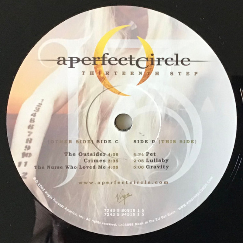 Вінілова платівка  A Perfect Circle - Thirteenth Step (Vinyl, LP, Album)