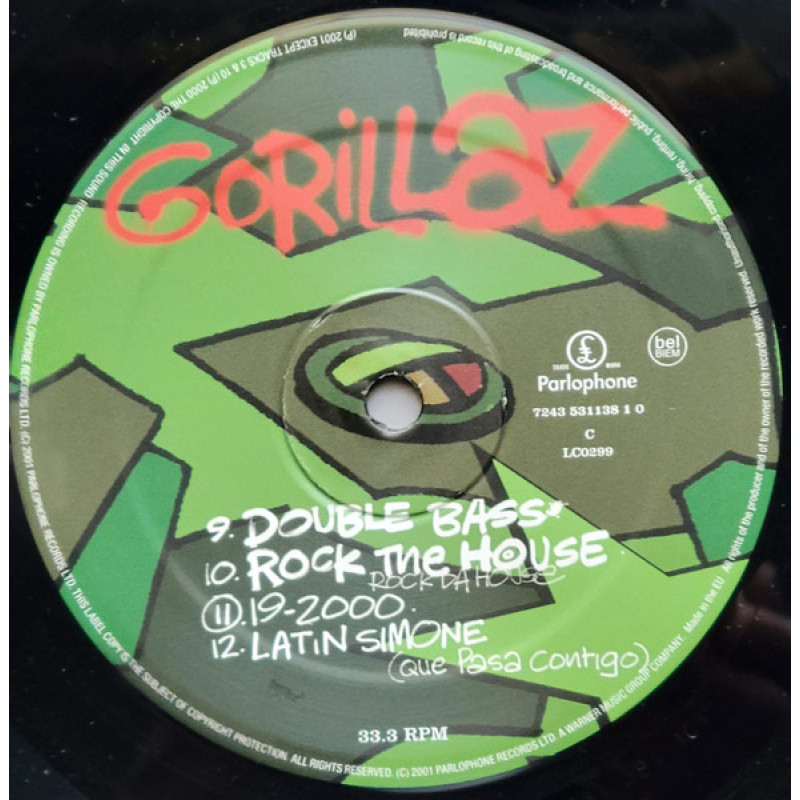 Gorillaz - Gorillaz (Europe 2021)