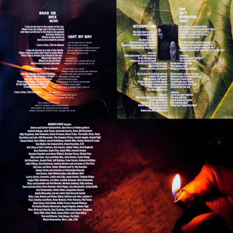 Вінілова платівка  Audioslave - Audioslave (Vinyl, LP, Album, Reissue)
