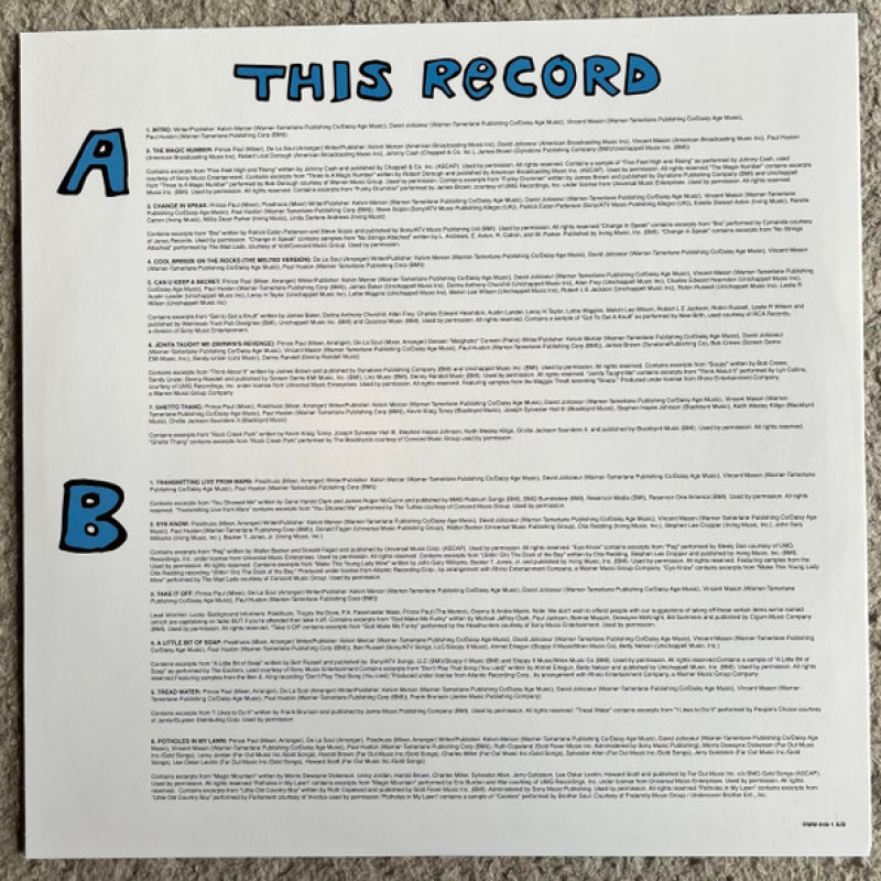 Вінілова платівка  De La Soul - 3 Feet High And Rising (Vinyl, LP, Album, Reissue, Stereo)